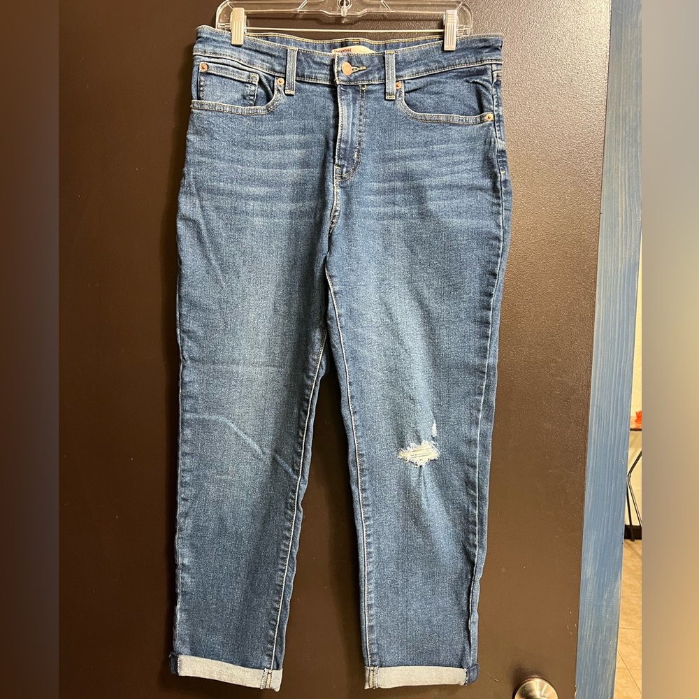 Signature Levi Strauss Boyfriend Jeans